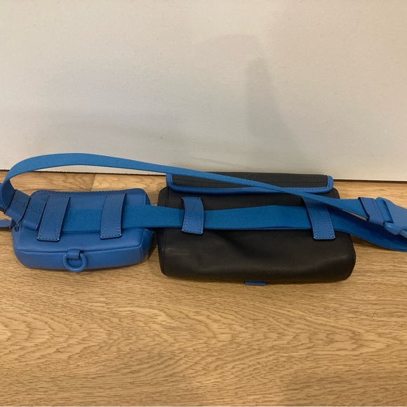 Coach Rider Double Belt Bag Blue NWT - Picture 4 of 12